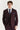 Regent - Men's Wine 3 Piece Prince Of Wales Checked Suit
