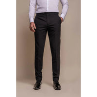 Aspen - Men's Black Tuxedo 2 Piece Wedding Suit