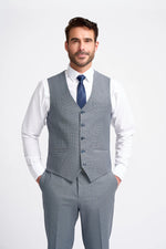 Bond - Men's Grey Waistcoat