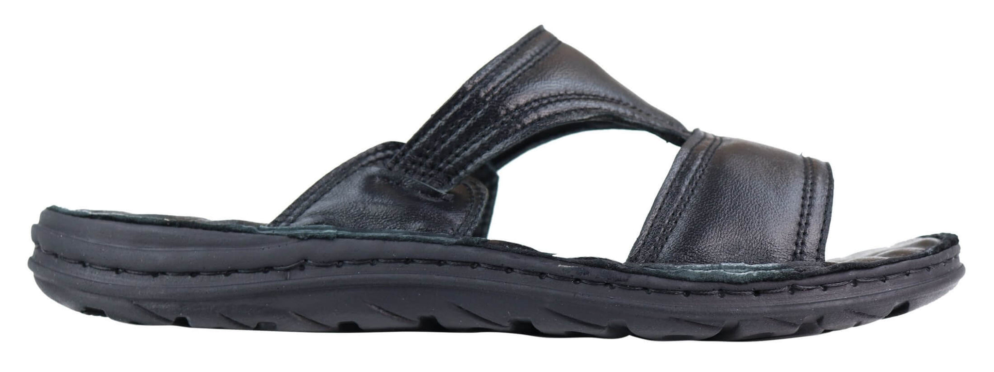Mens Nappa Leather Slip On Sandals