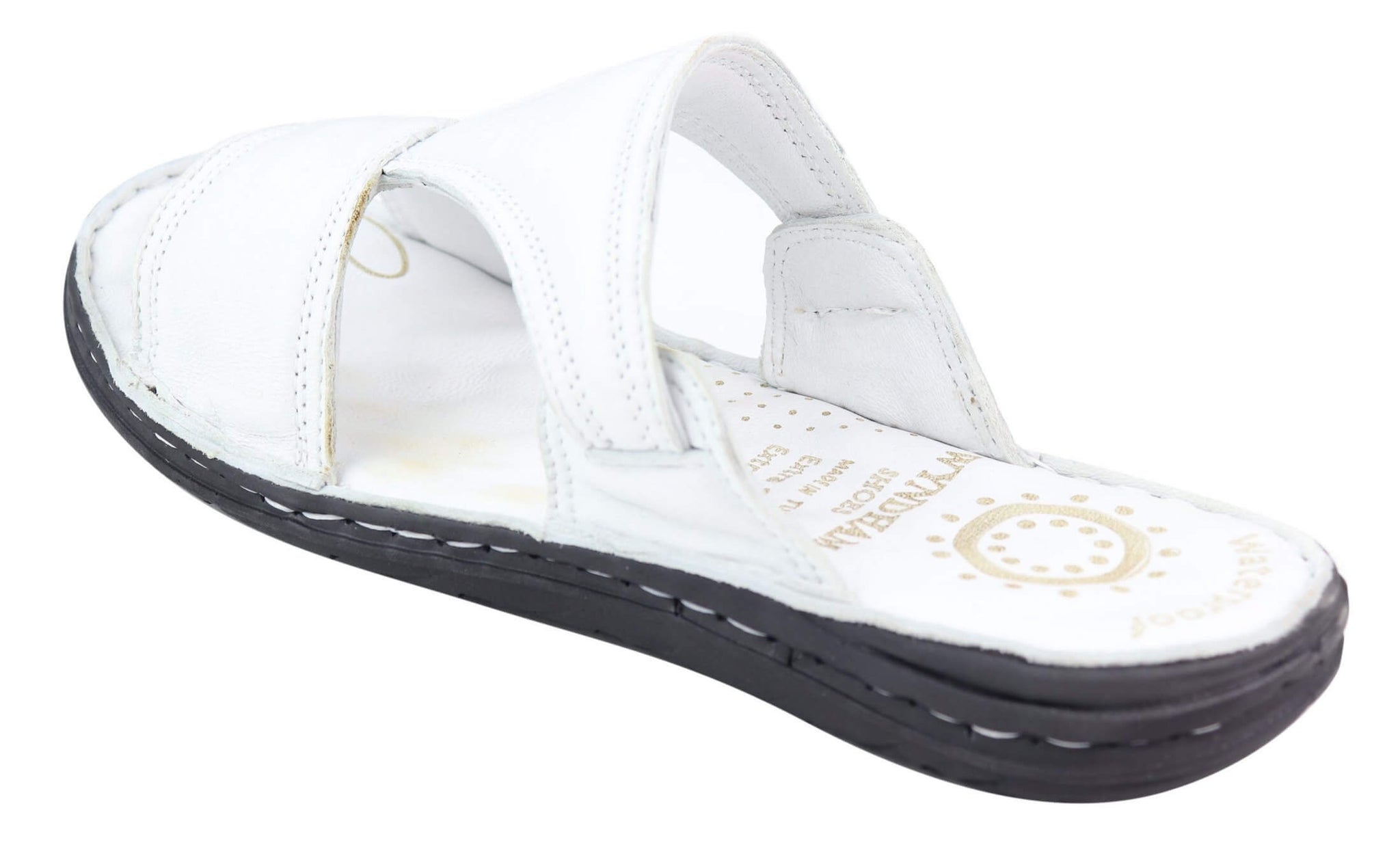 Mens Nappa Leather Slip On Sandals