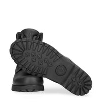 03 C3 – Schwarze, wasserdichte Herren-Ankle-Boots aus Leder