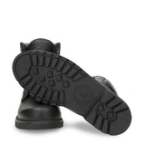 03 GTX C2 – Schwarze, wasserdichte Herren-Ankle-Boots aus Leder