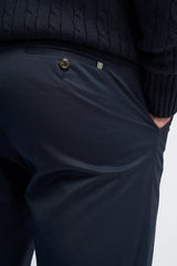 Mario - Klassische Sommerhose für Herren in Marineblau