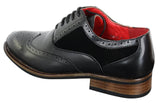 Mens Black Brogue Shoes