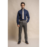 Albert - Graue Tweedhose für Herren