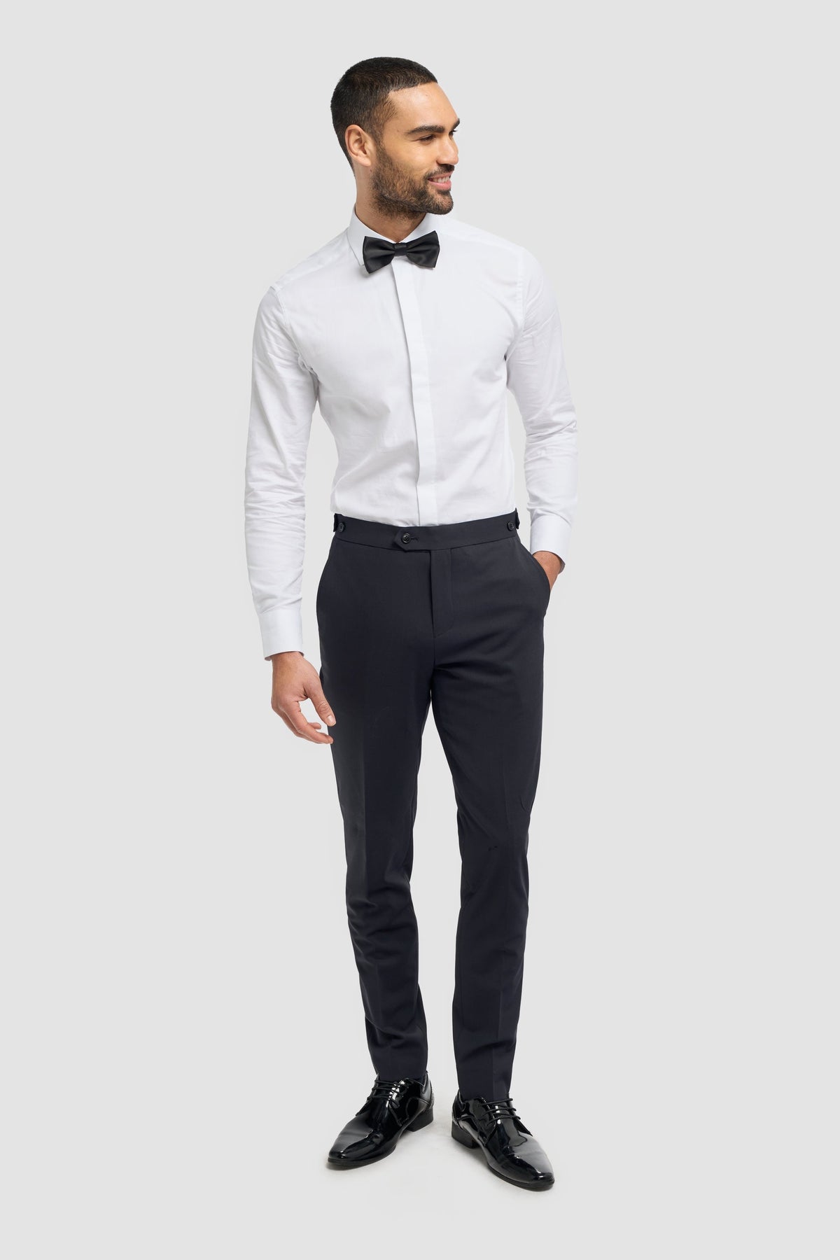 Aspen - Klassische Herrenhose in Marineblau