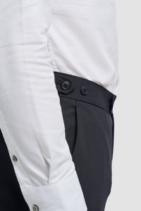 Aspen - Klassische Herrenhose in Marineblau