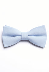 Herren-Fliege, hellblau, doppellagig