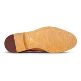 Mens Tan Tweed Olive Leather Gatsby Shoes Vintage Wedding Office Classic