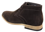 Mens PU Suede Ankle Boots