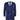 Mens Navy Check 3 Piece Wedding Suit