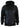 Infinity 661 Mens Real Napa LeatherJacket Hooded Black Slim Fit Bomber