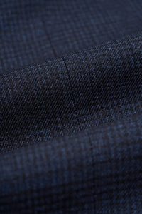 Caridi - Herren-Tweed-Weste in Marineblau