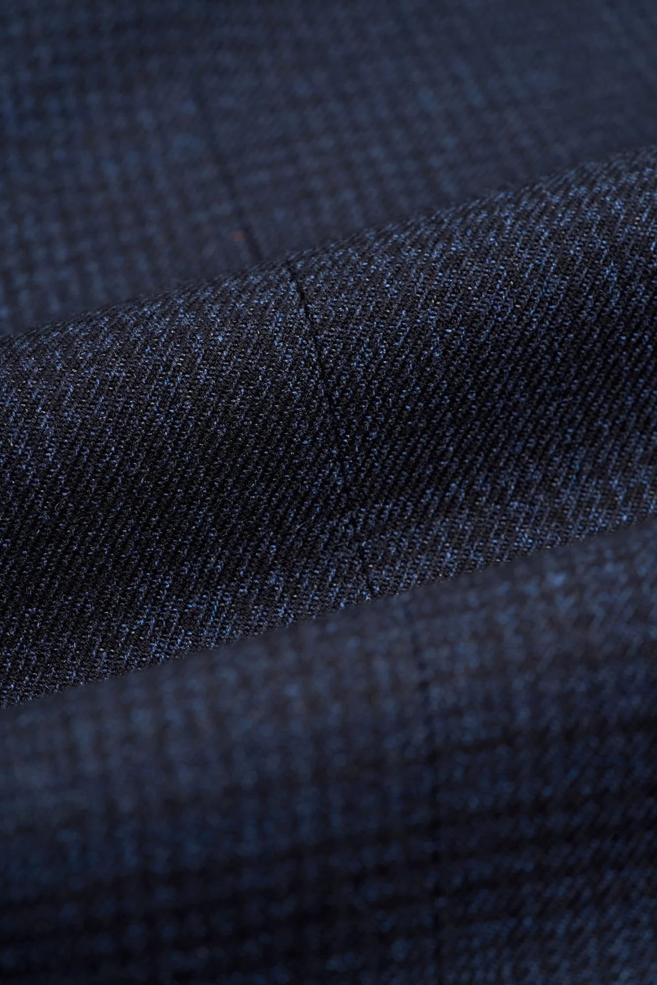 Caridi - Herren-Tweed-Weste in Marineblau