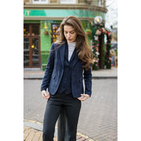 TPSTZ72 - Damen-Tweedblazer in Marineblau
