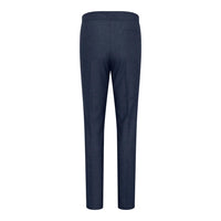 TPW52 - Damenanzug in Marineblau, 3-teilig, Prince-of-Wales-Karo