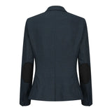 TPW53 - Grüner 3-teiliger Damenanzug im Prince-of-Wales-Karo-Muster