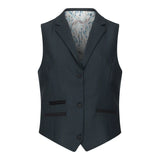 TPW53 - Grüner 3-teiliger Damenanzug im Prince-of-Wales-Karo-Muster