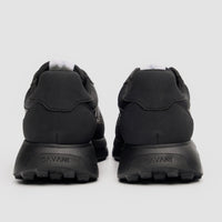 Albany – Schwarze, atmungsaktive Herren-Sneaker aus Mesh