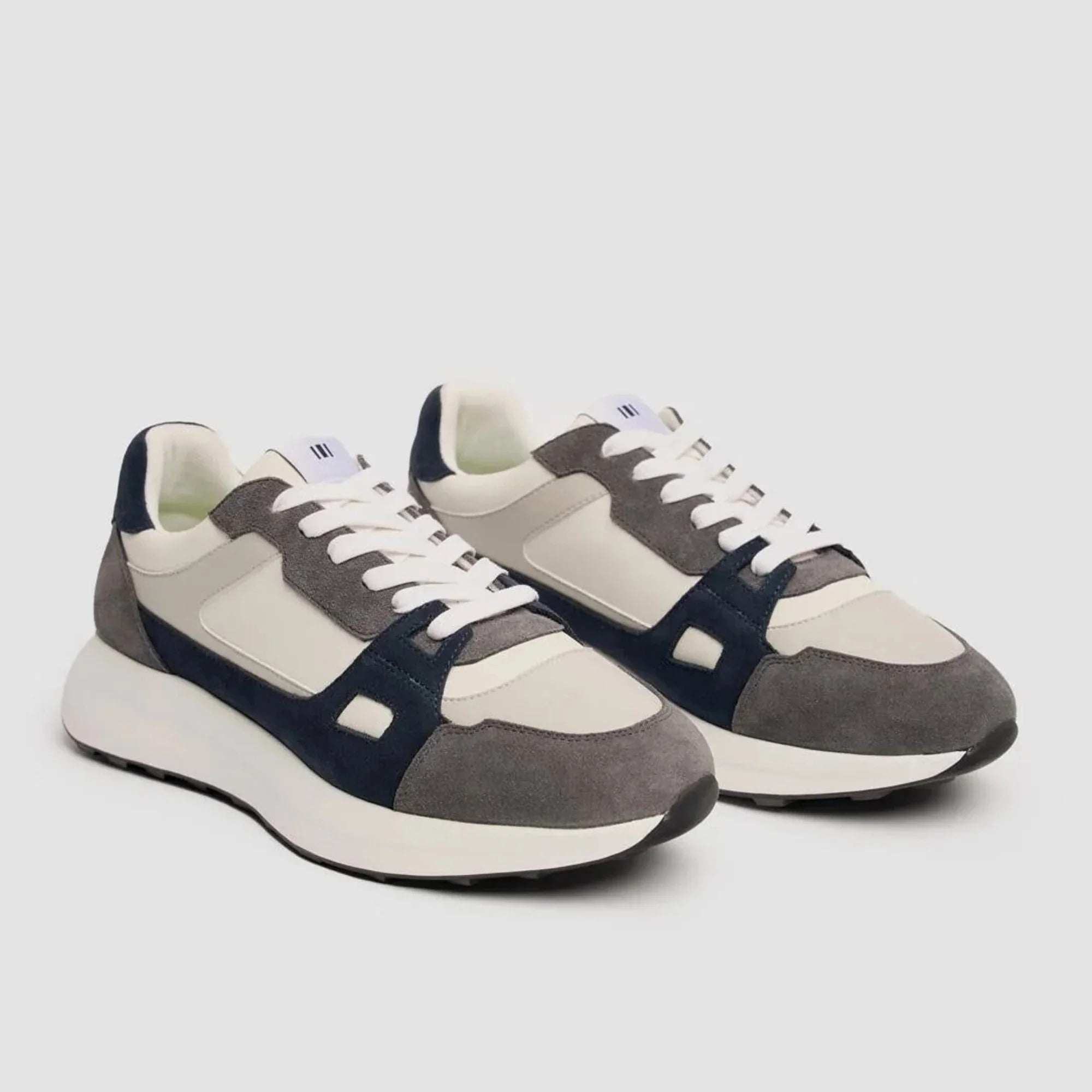 Albany – Graue, atmungsaktive Mesh-Sneaker für Herren