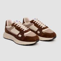 Albany – Atmungsaktive, hellbraune Herren-Sneaker aus Mesh