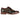 Arlo - Braune Herren-Brogueschuhe aus Leder-Tweed