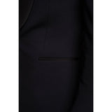 Aspen - Men's Plain Navy Tuxedo Blazer