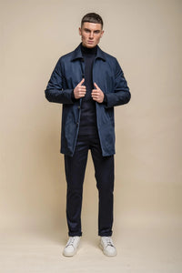 Barracuda – Leichter, klassischer Herren-Trenchcoat
