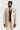 Belmont Beige Anzug mit Harris Green Tweed Weste