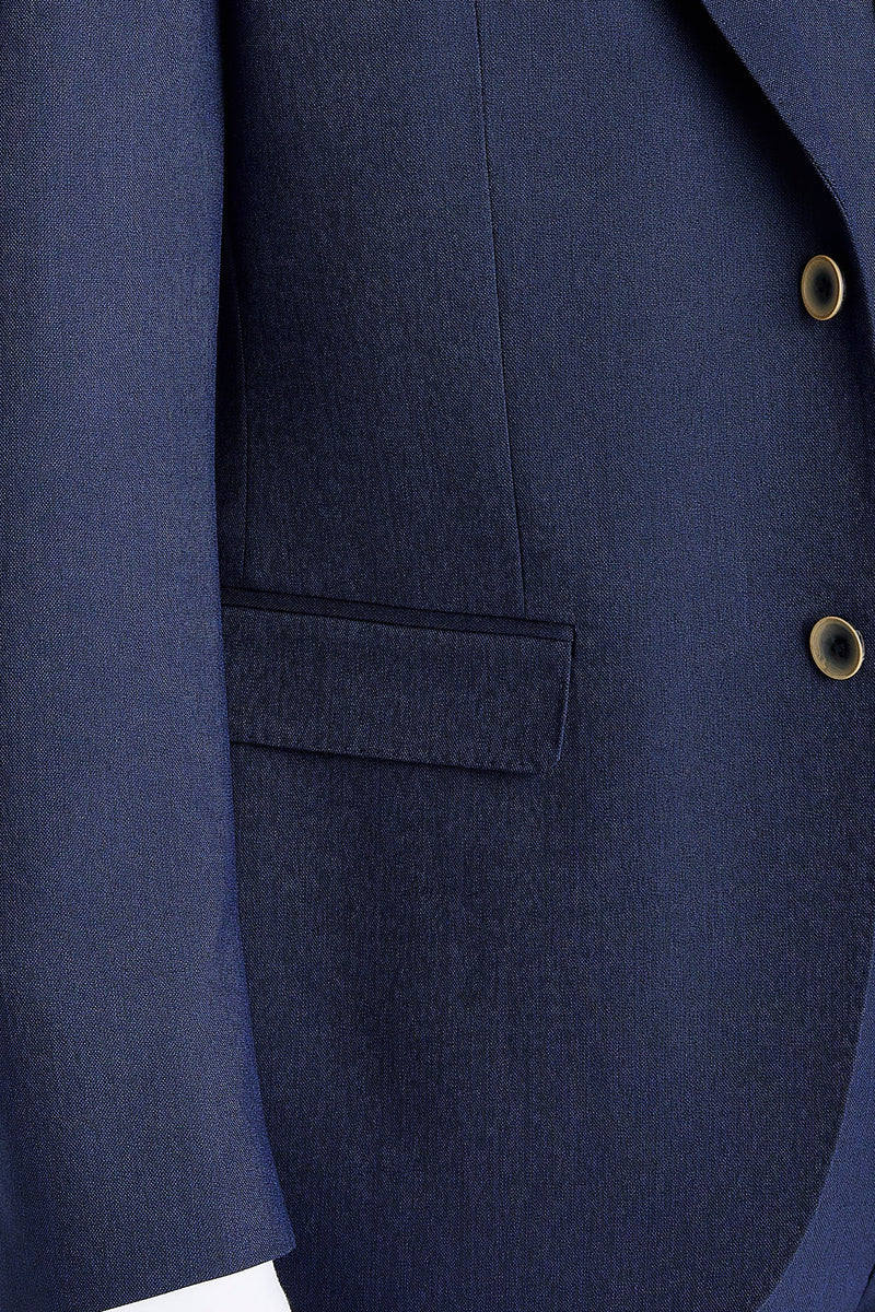 Belmont – Marineblauer, taillierter Blazer für Herren