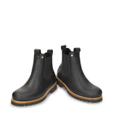Beny Igloo C1 – Schwarze, wasserdichte Chelsea-Boots aus Leder für Herren