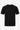Schwarzes, strukturiertes Strick-T-Shirt für Herren