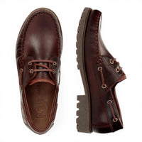 Boat C8 – Wasserdichte, braune Herren-Stiefeletten aus Leder, knöchelhoch