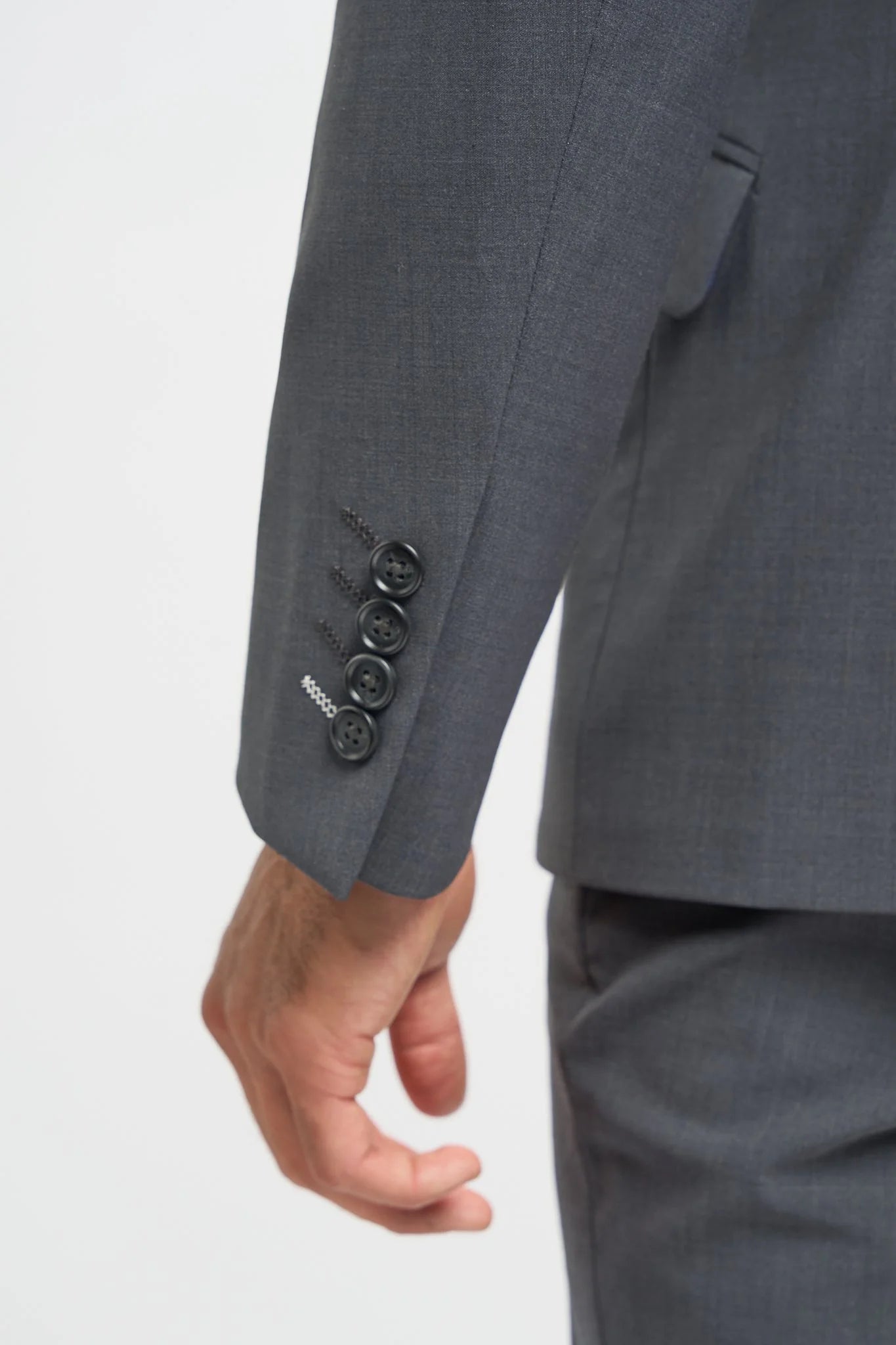 Bond - Men's Charcoal 2 Piece Double Breasted Suit