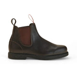Booma 607 - Braune Chelsea-Boots aus Leder