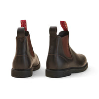 Booma 607 - Braune Chelsea-Boots aus Leder