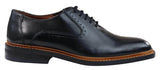 Mens Brogue Oxford Shoes Tan Brown Black Laced Leather Goodyear Welted