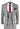 Mens Grey Tweed Check 3 Piece Suit