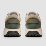 Canbera – Herren-Sneaker aus leichtem Wildleder in Salbeigrün