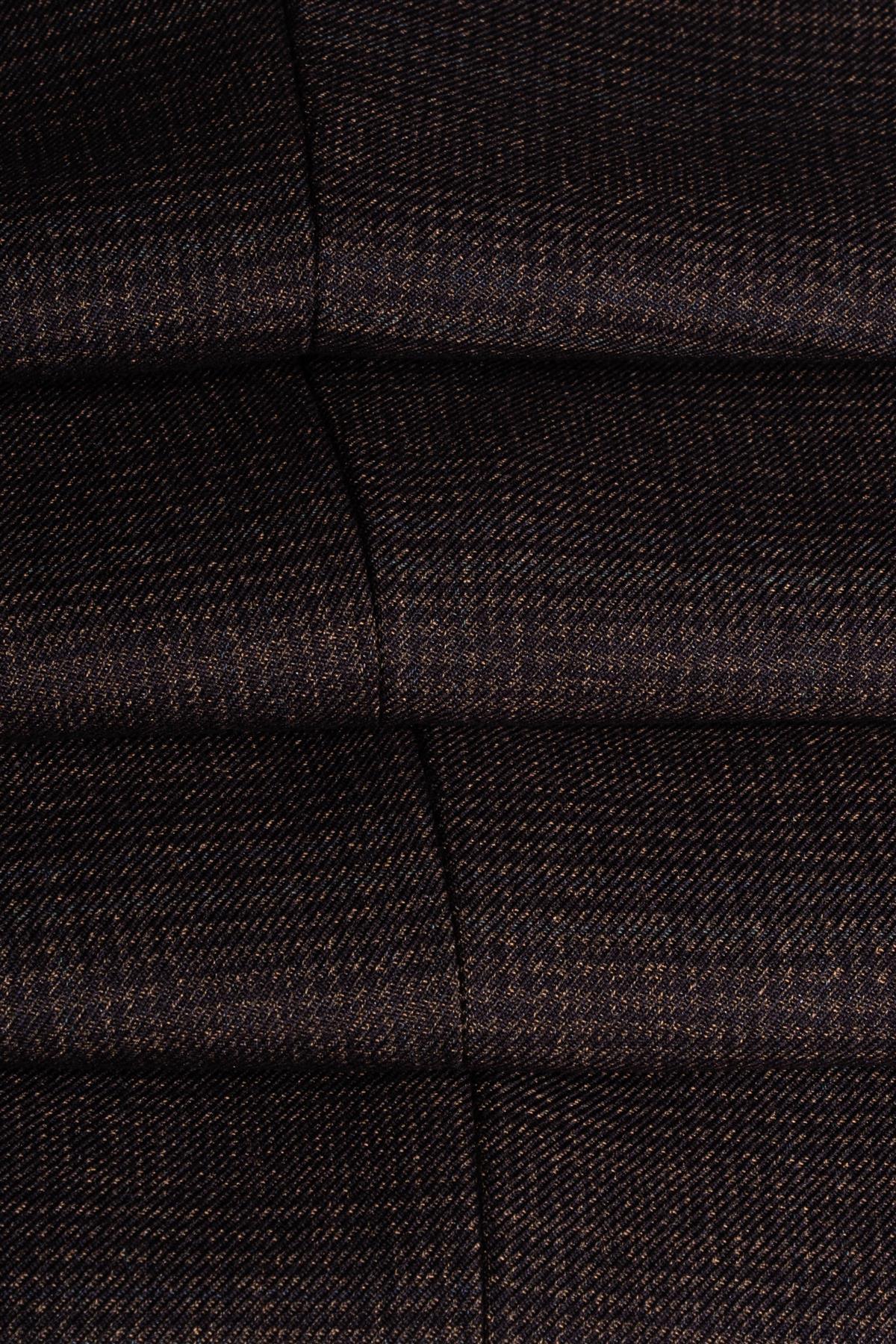 Caridi - Braune Tweedhose für Herren