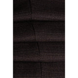 Caridi - Men's Tweed Brown Trousers