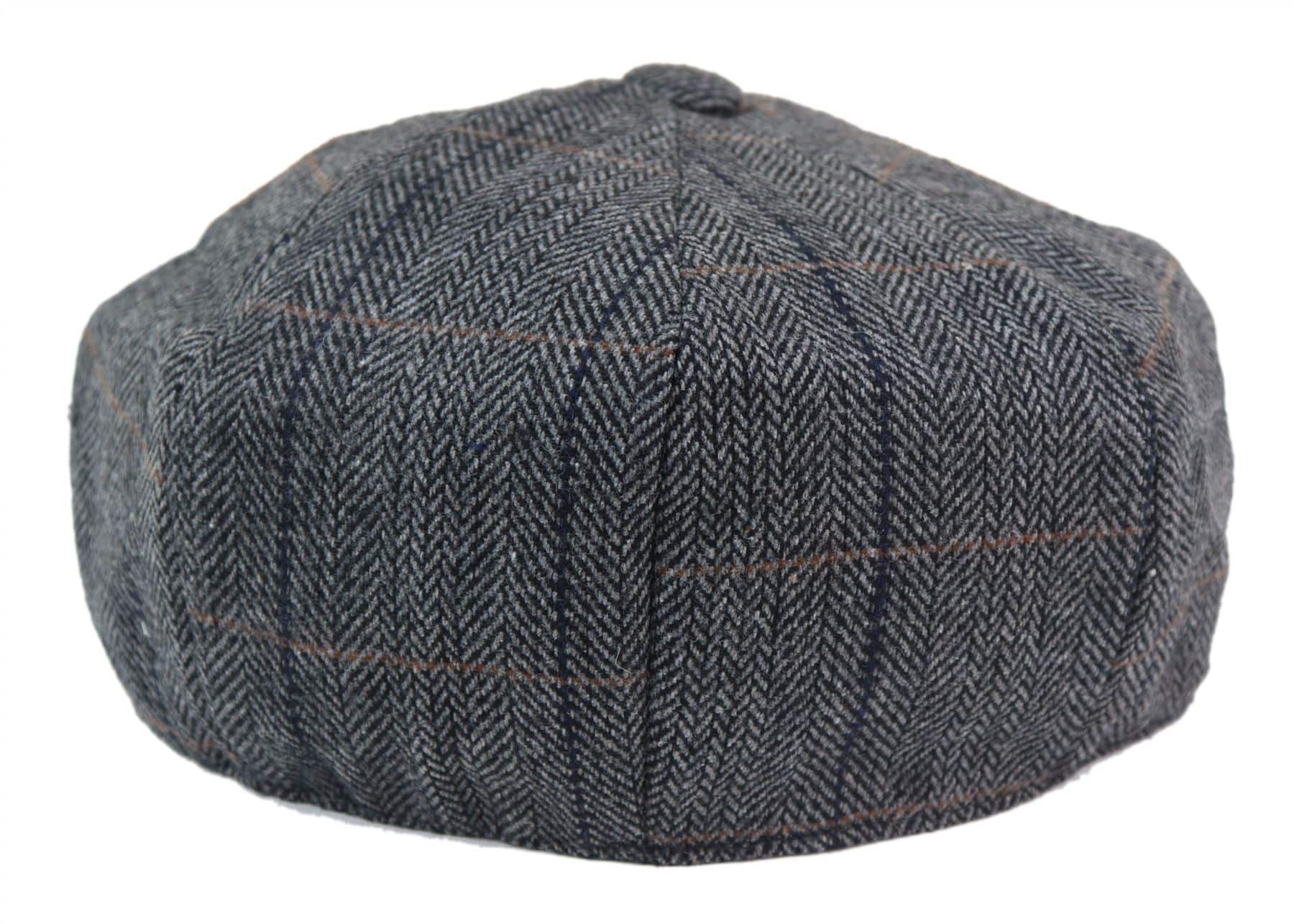 Mens 8 Panel Peaky Blinders Cap -  Cavani Albert