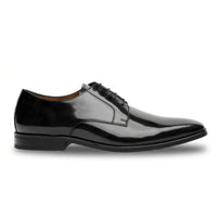 Chester - Schwarze, hochglanzpolierte Derby-Schuhe für Herren