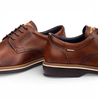 Claret - Braune Derby-Schnürschuhe für Herren aus Leder