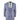 Mens Blue Check 3 Piece Suit - Cavani Delray