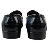 Men's Slip On Formal Navy Loafers