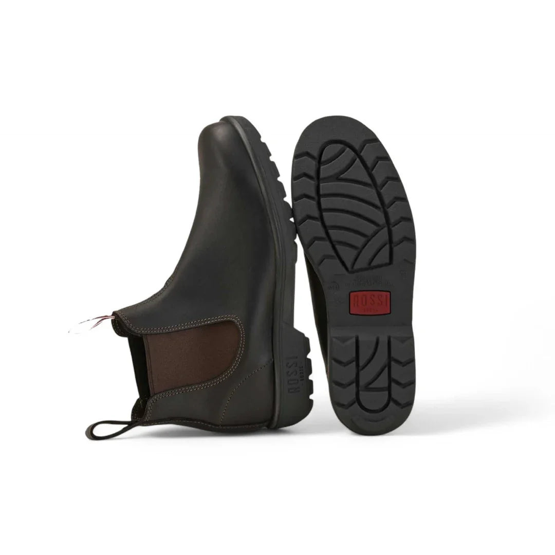 Endura 303 – Braune Chelsea-Boots aus Leder