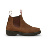 Endura 303 – Chelsea Boots aus rustikalem braunem Wildleder
