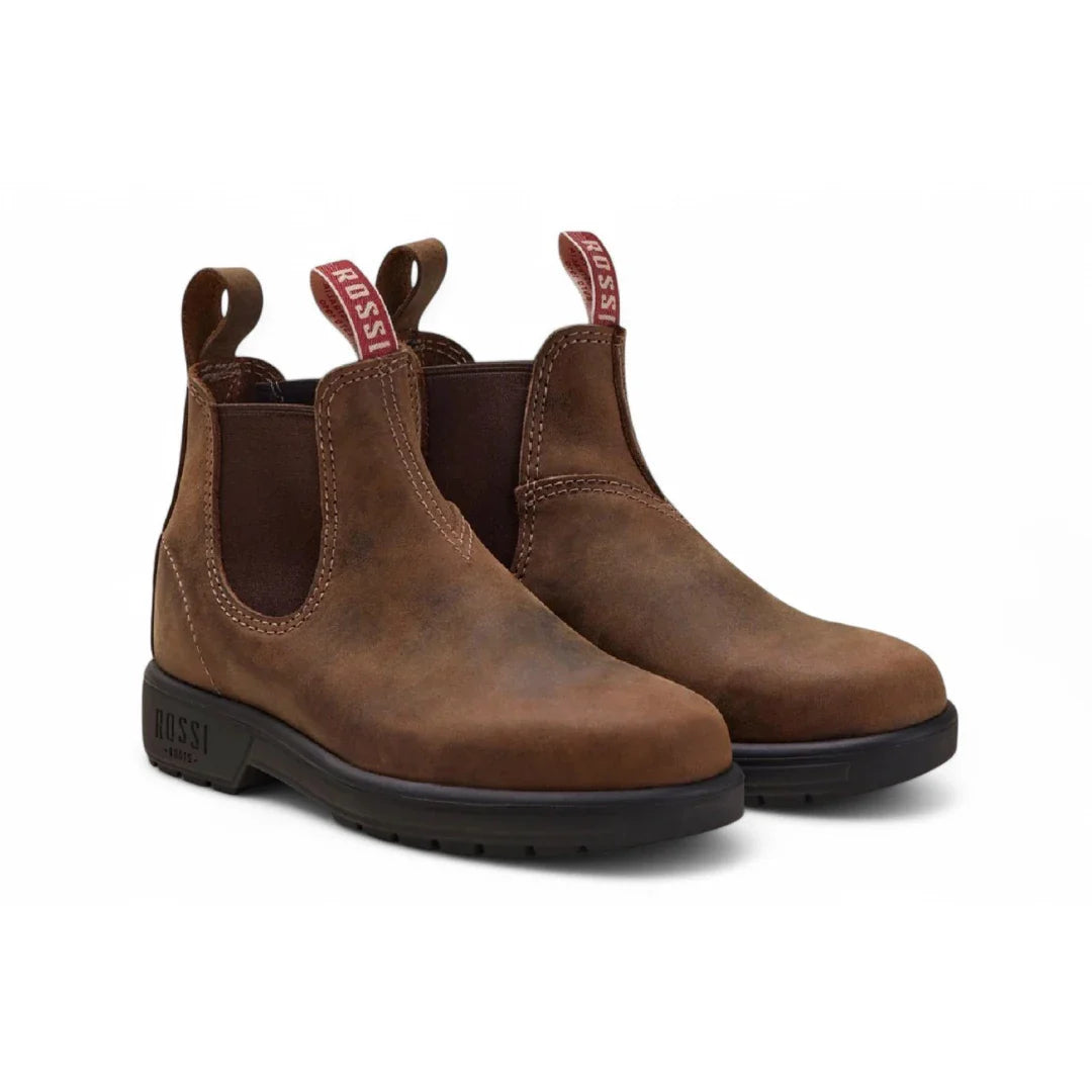 Endura 303 – Hellbraune Chelsea-Boots aus Leder